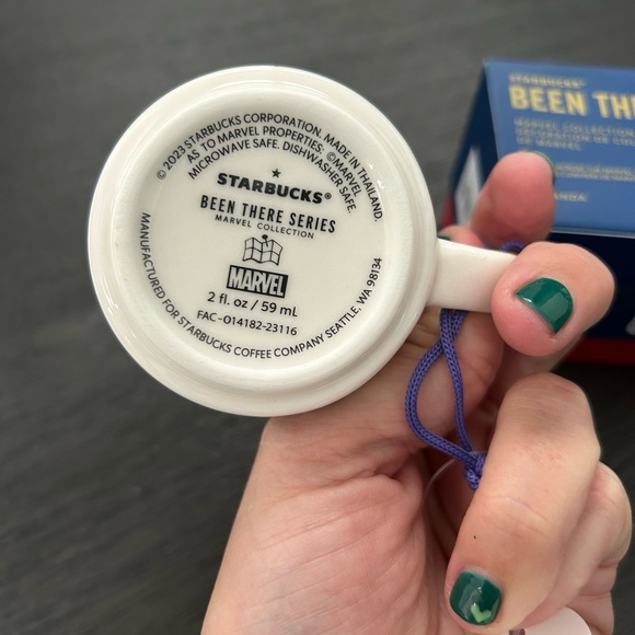 NWT Marvel x Starbucks Been There Series Collection Decoration Ornament, Rare! - Picture 3 of 8